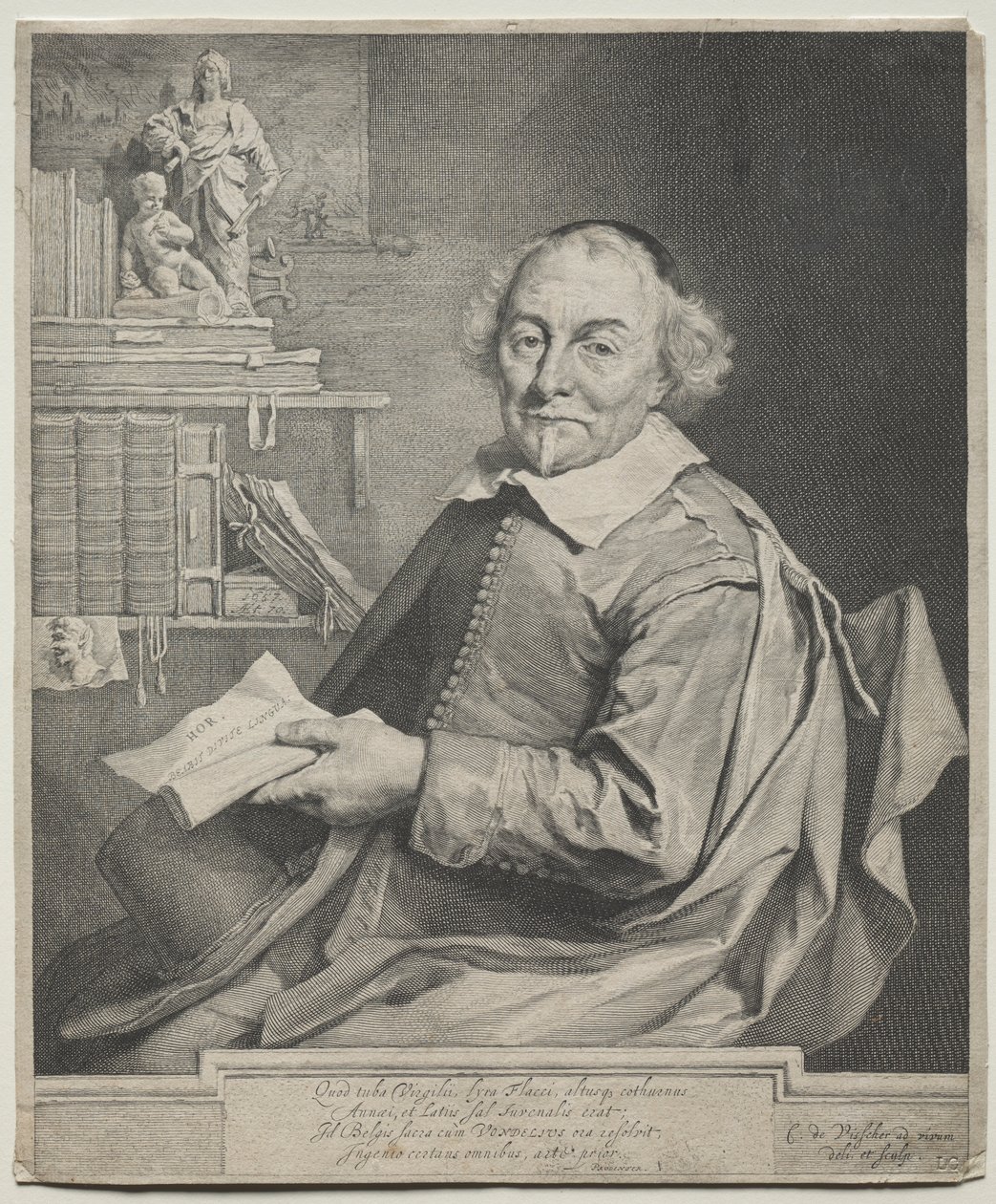 Vondel, 1657. alkotó: Cornelis Visscher
