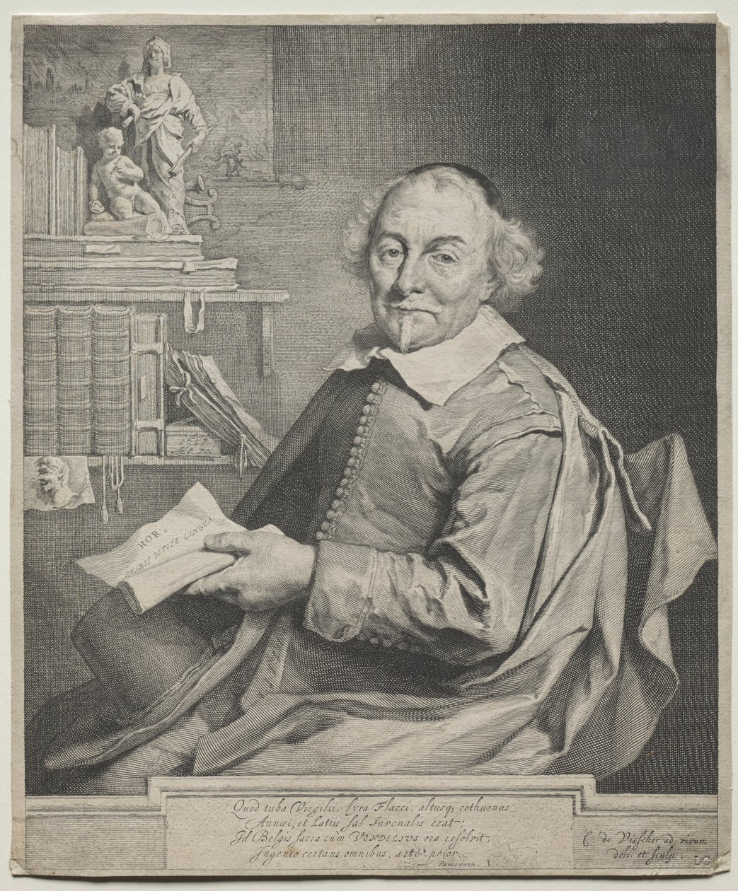Vondel alkotó: Cornelis de Visscher