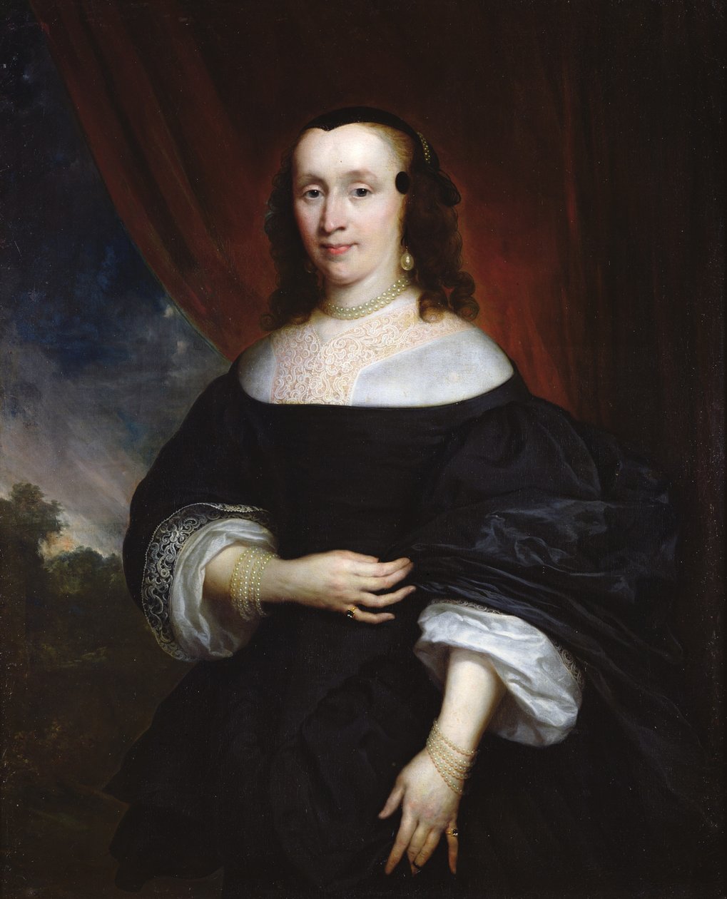 Egy nő portréja alkotó: Cornelius Janssen van Ceulen