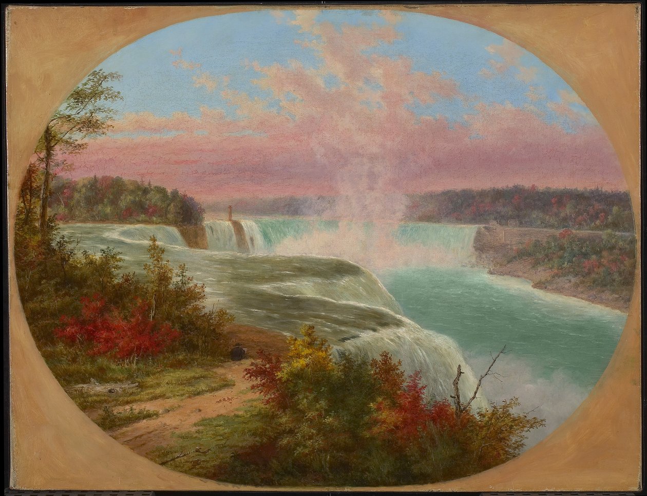 A művész a Niagarában alkotó: Cornelius Krieghoff