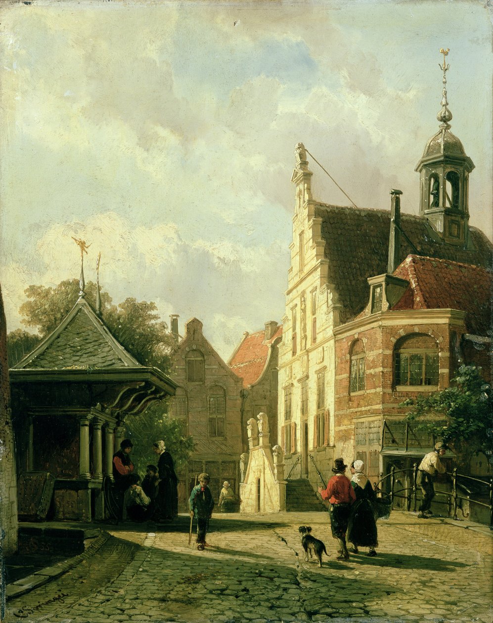 Ismeretlen kép alkotó: Cornelis Springer