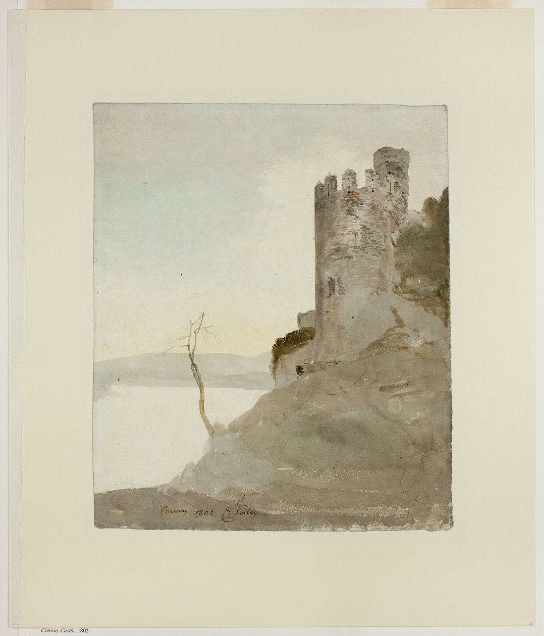 Conway kastély alkotó: Cornelius Varley