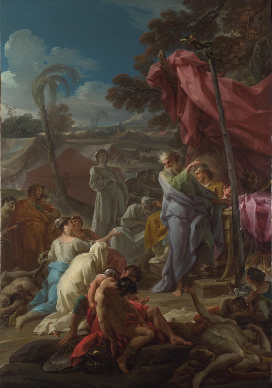 A réz kígyó, 1744 alkotó: Corrado Giaquinto