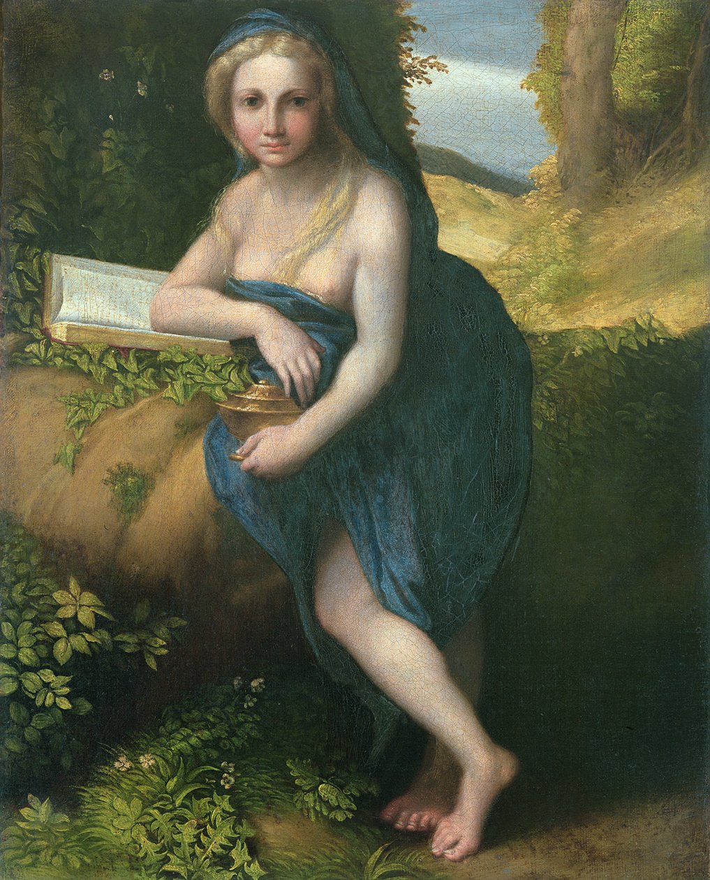 A Magdolna, 1518-19 alkotó: Antonio da Correggio