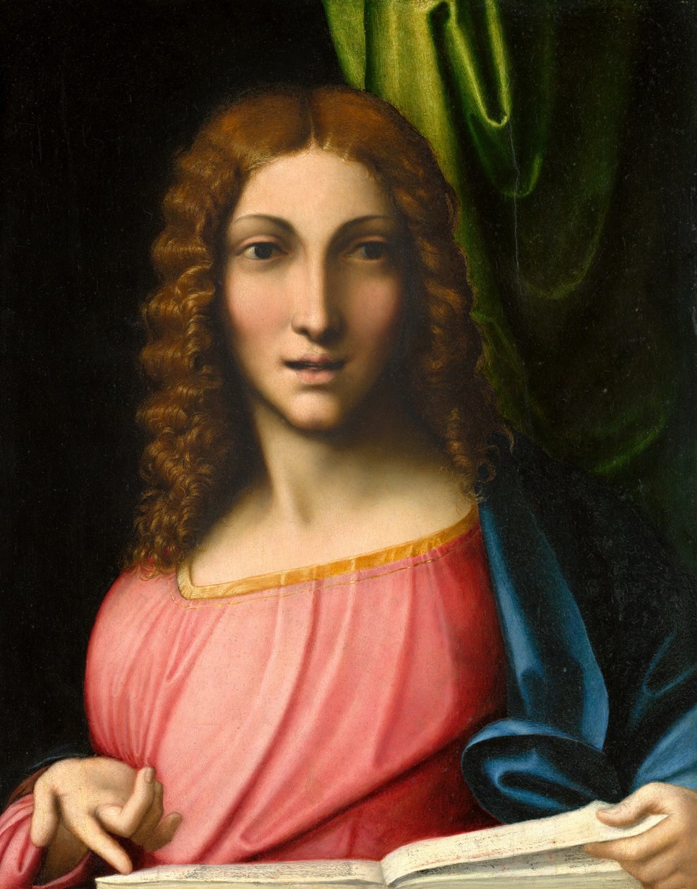 Salvatore Mundi, c. 1515. alkotó: Correggio