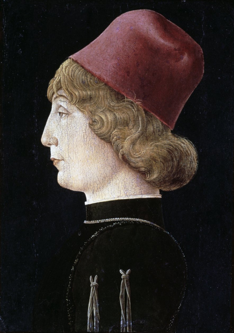 Egy fiatalember, c1460 alkotó: Cosmè Tura