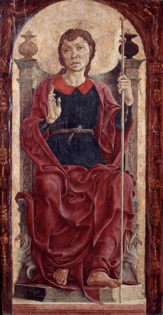 Nagy Szent Jakab, 1475 alkotó: Cosmè Tura