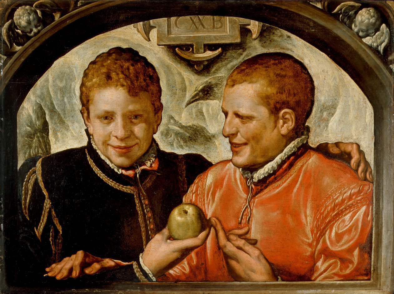 Két fiatalember alkotó: Crispin van den Broeck