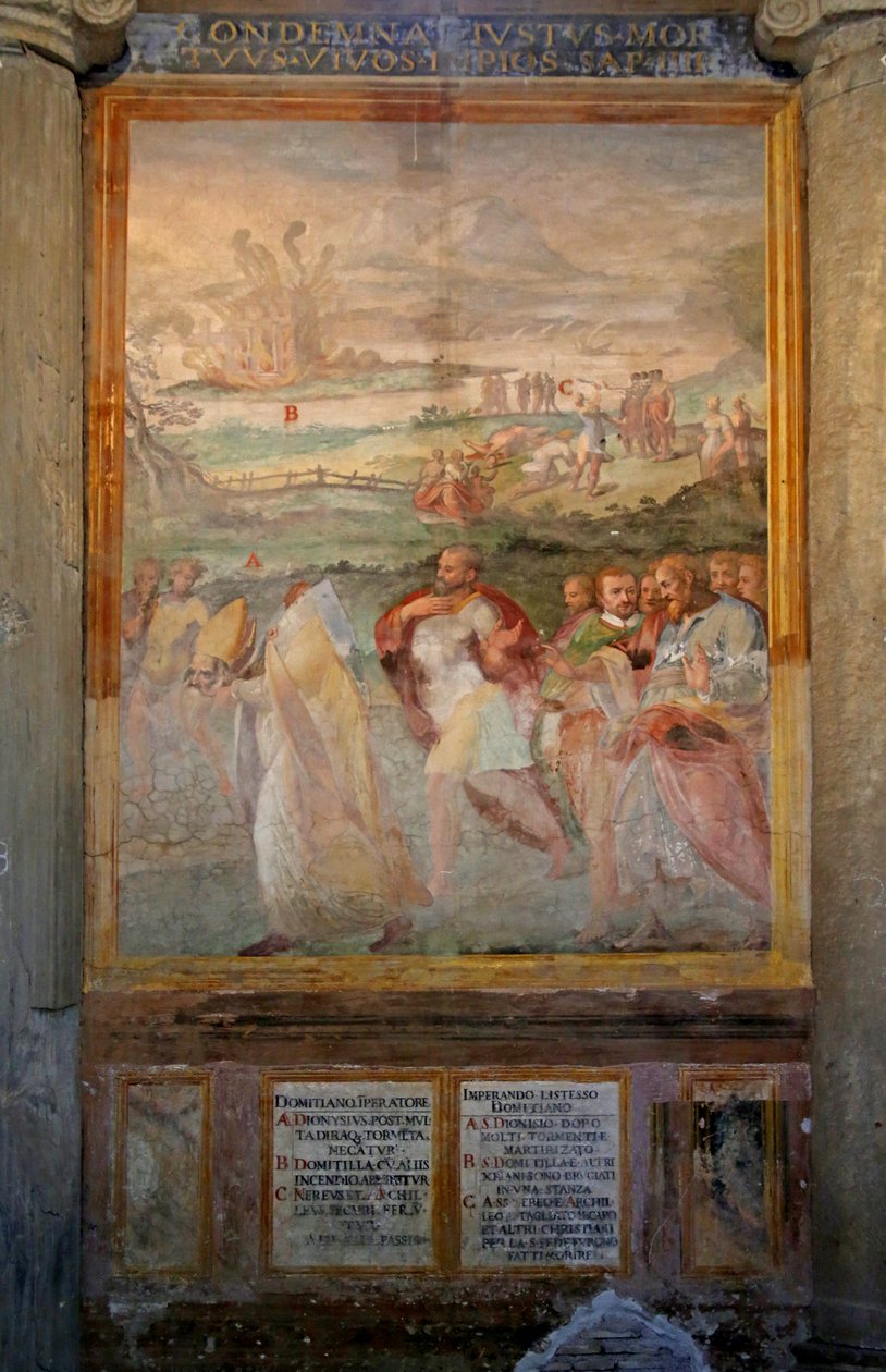 St. Denis és St. Domitilla alkotó: Cristoforo and Tempesta, Antonio Roncalli