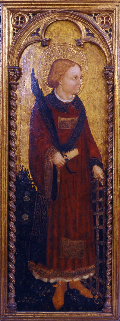 Szent Lőrinc alkotó: Cristoforo Moretti