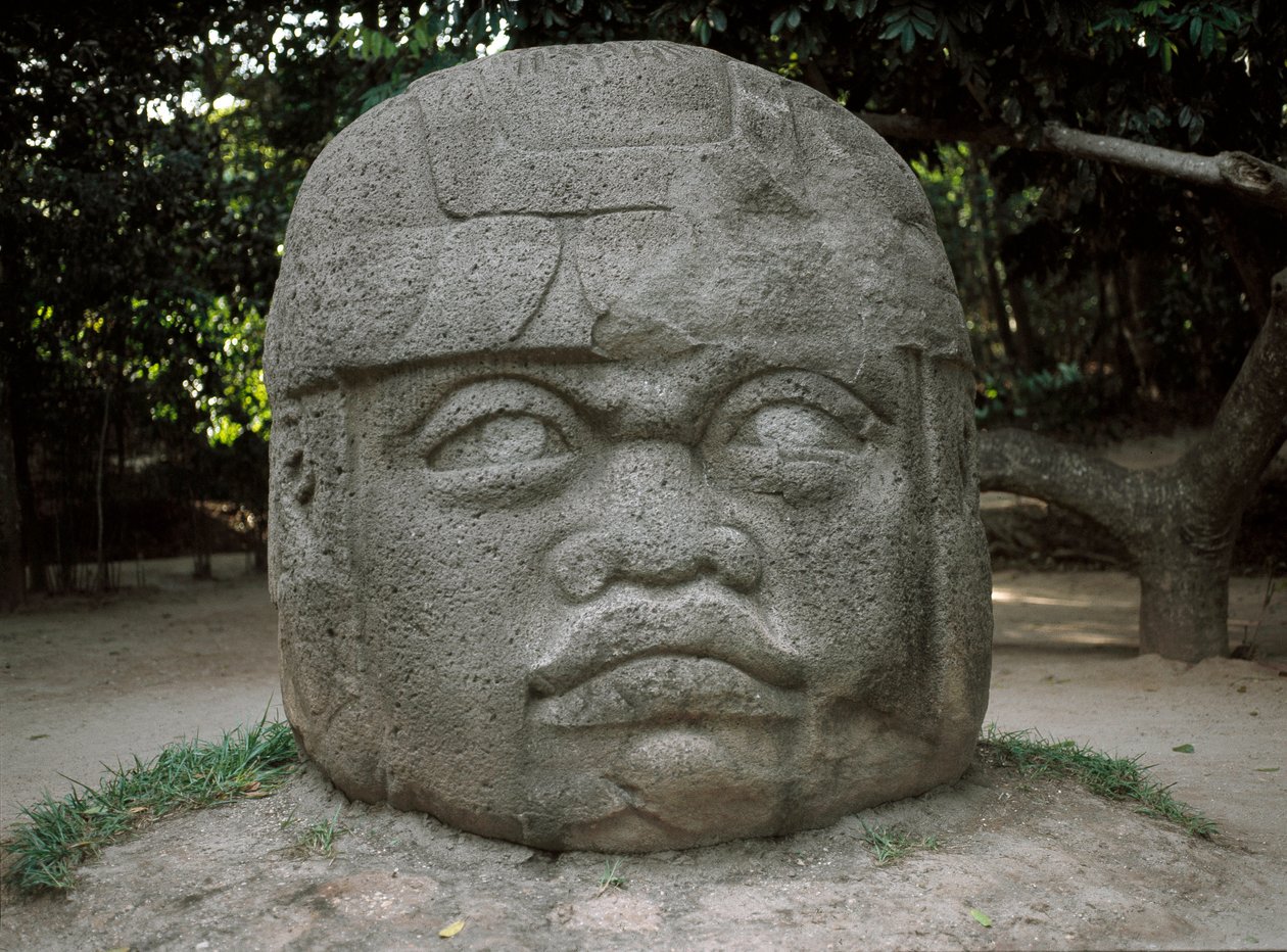 Kolosszális fej alkotó: Culture Olmec