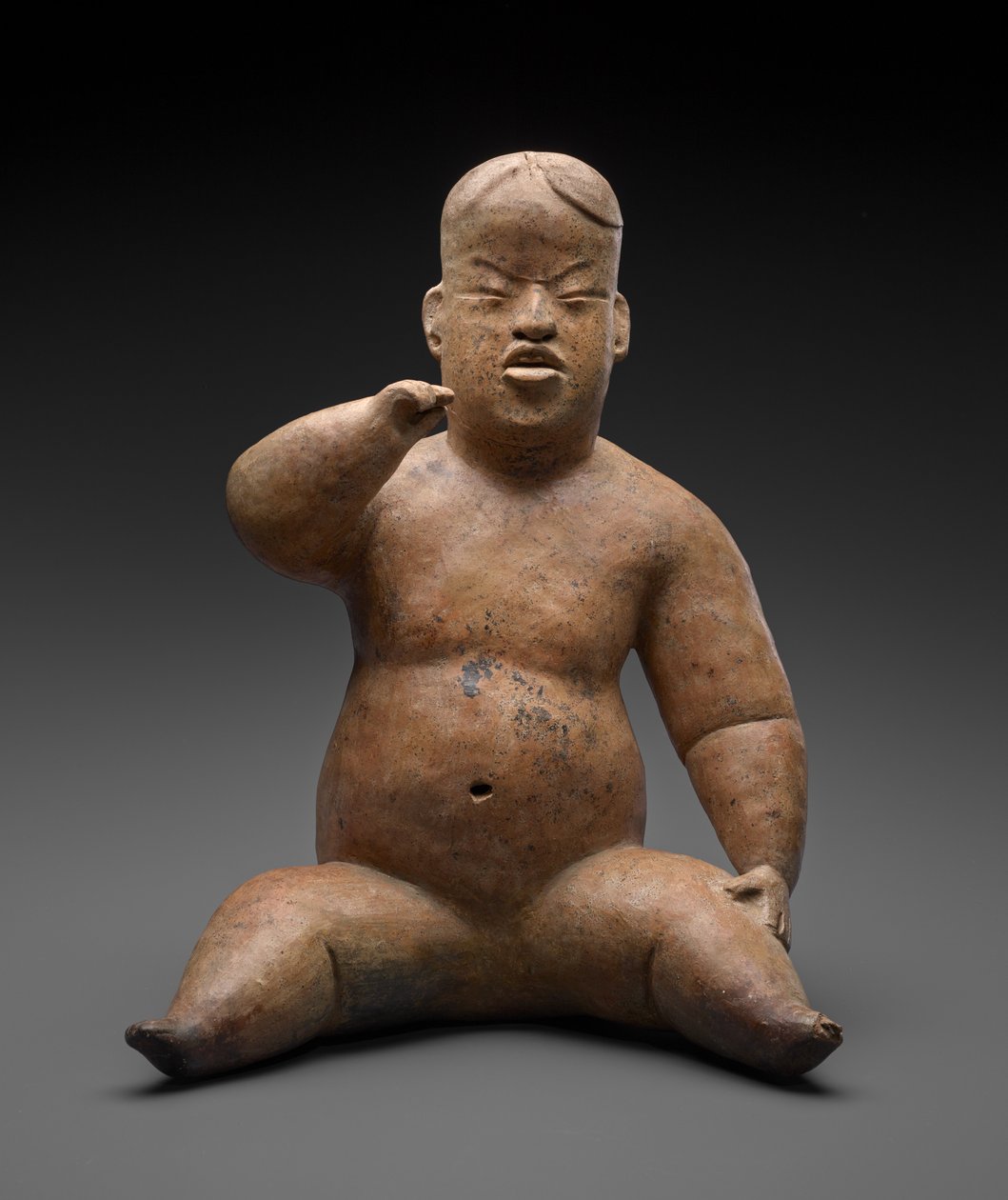 Ülő ábra alkotó: Culture Olmec