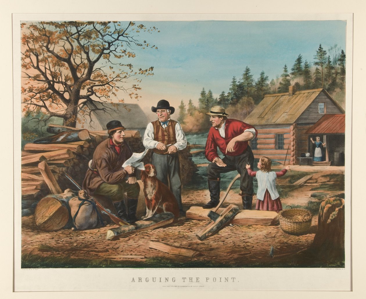 A lényeg érvelése alkotó: Currier and Ives