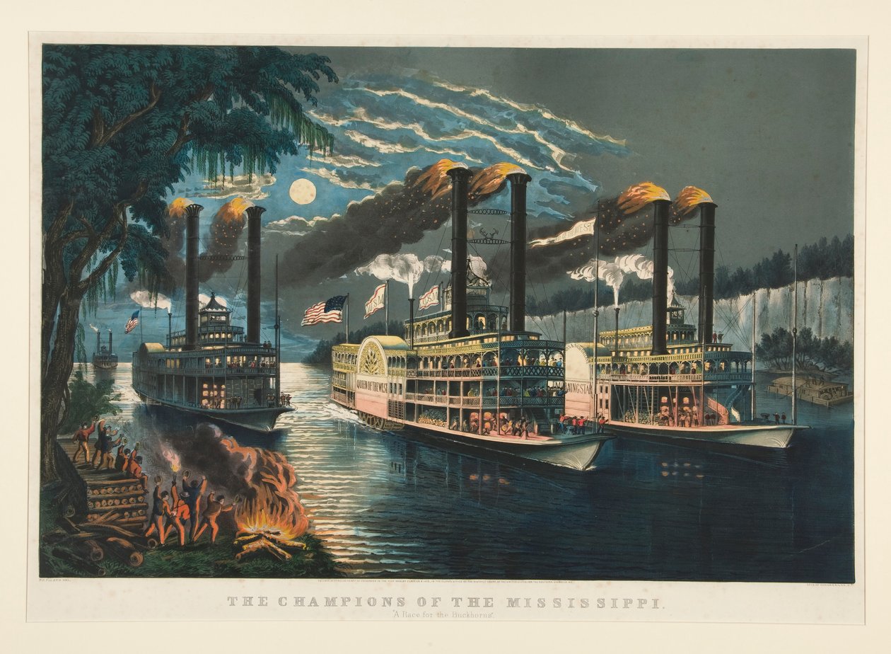 A Mississippi bajnokai alkotó: Currier and Ives