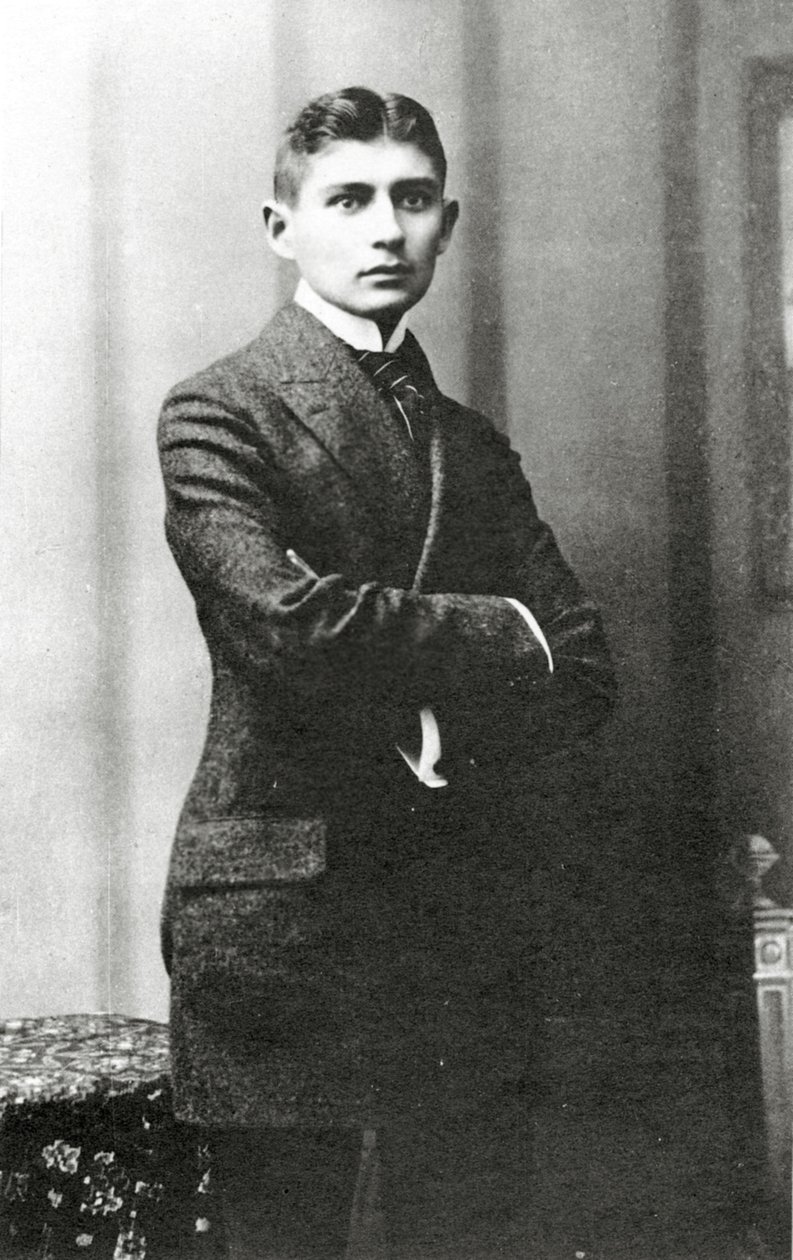 Franz Kafka portréja (1883-1924) alkotó: Czech School