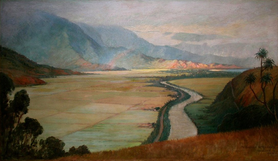 Hanalei völgy alkotó: D. Howard Hitchcock