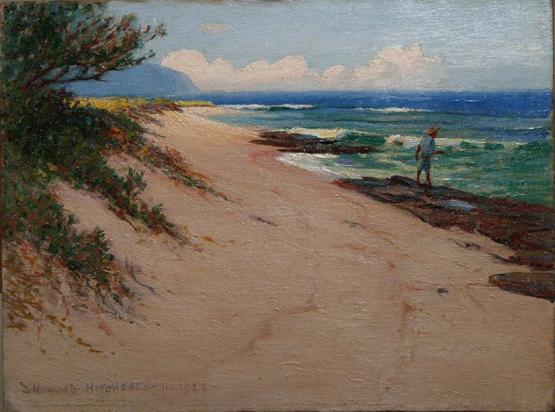 Mokuleia strand alkotó: D. Howard Hitchcock