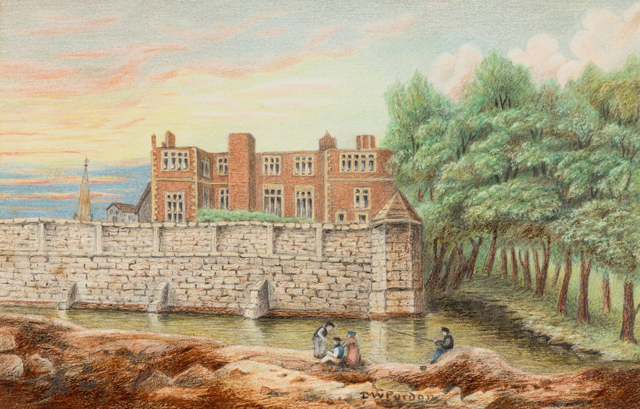 The Old Hall, Wolverhampton, 1887 alkotó: D. W. Purdon