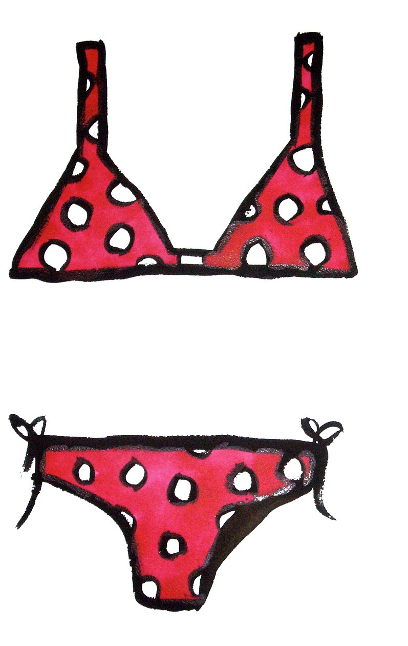 Pöttyös bikini alkotó: Daisy de Villeneuve