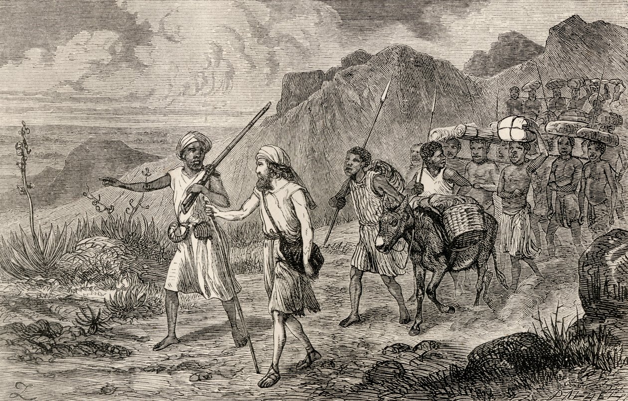 Mungo Park, 1875 alkotó: Dalziel Brothers