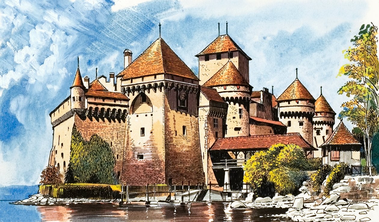 Chateau De Chillon alkotó: Dan Escott