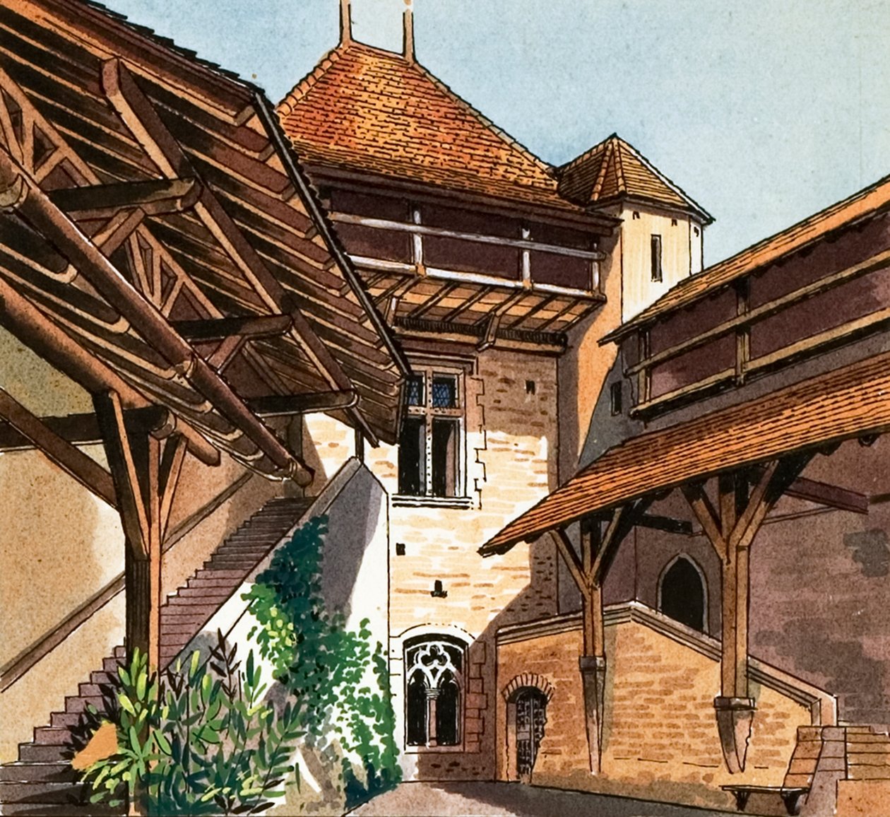 Chateau De Chillon alkotó: Dan Escott