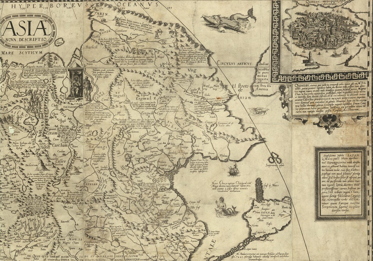 Ázsia új leírása (Antwerpen, 1590) alkotó: Daniel Keller