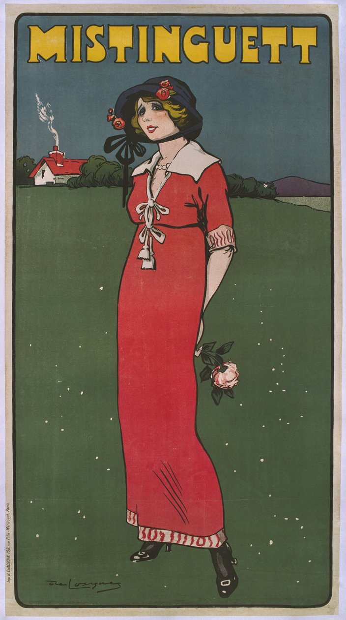 Mistinguett alkotó: Daniel de Losques