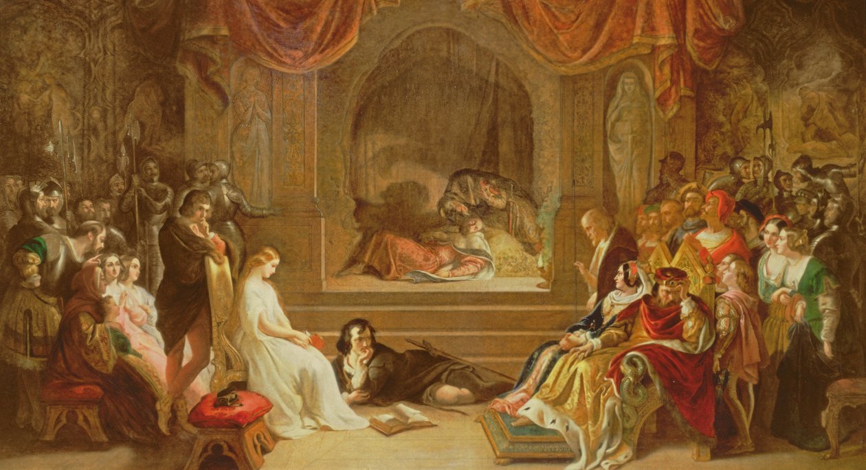 Hamlet alkotó: Daniel Maclise