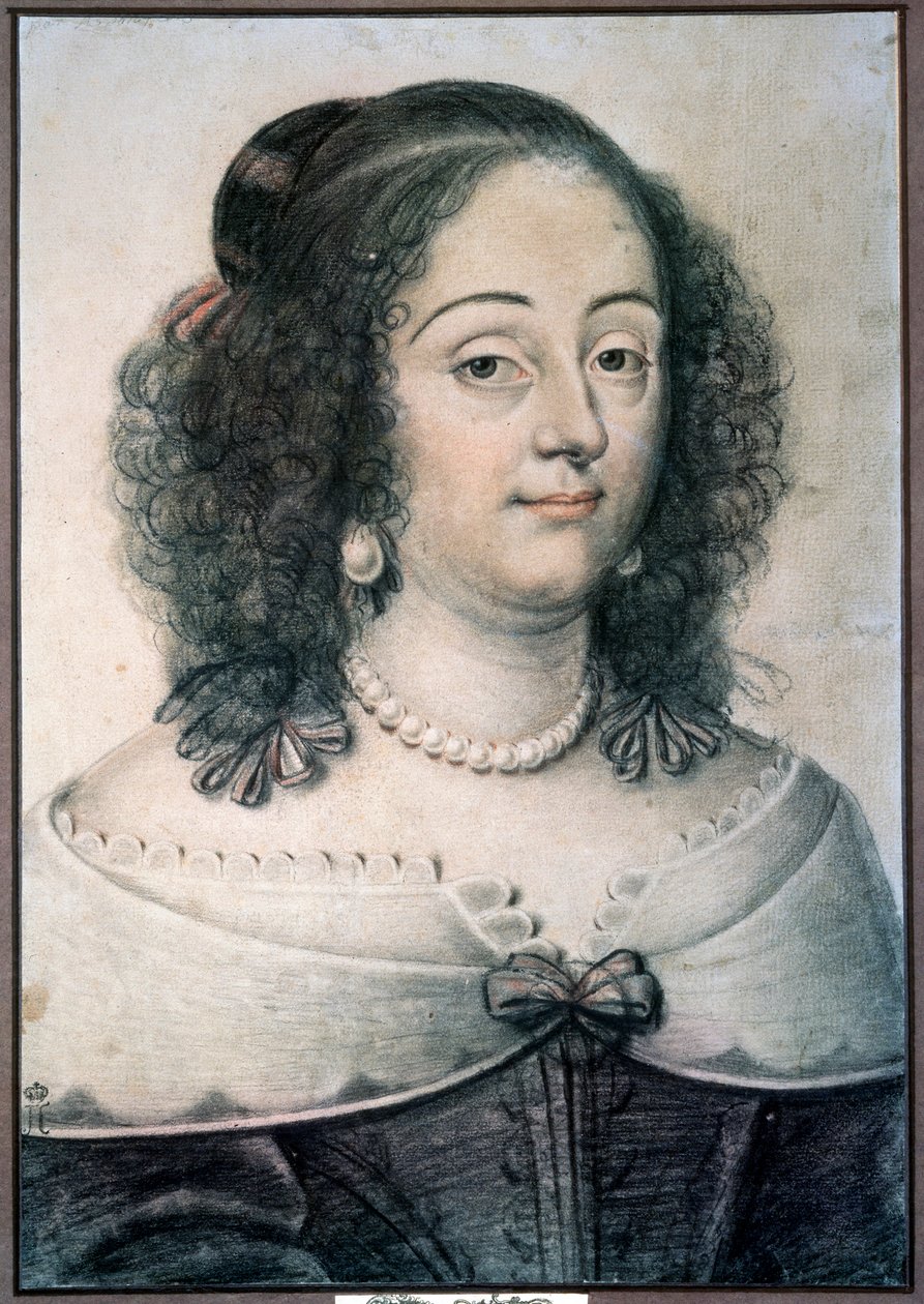 „Női portré”, 1640. alkotó: Daniel Dumonstier