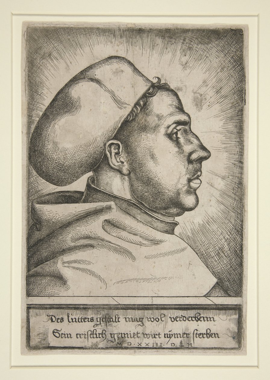 Luther Márton, 1523 alkotó: Daniel Hopfer