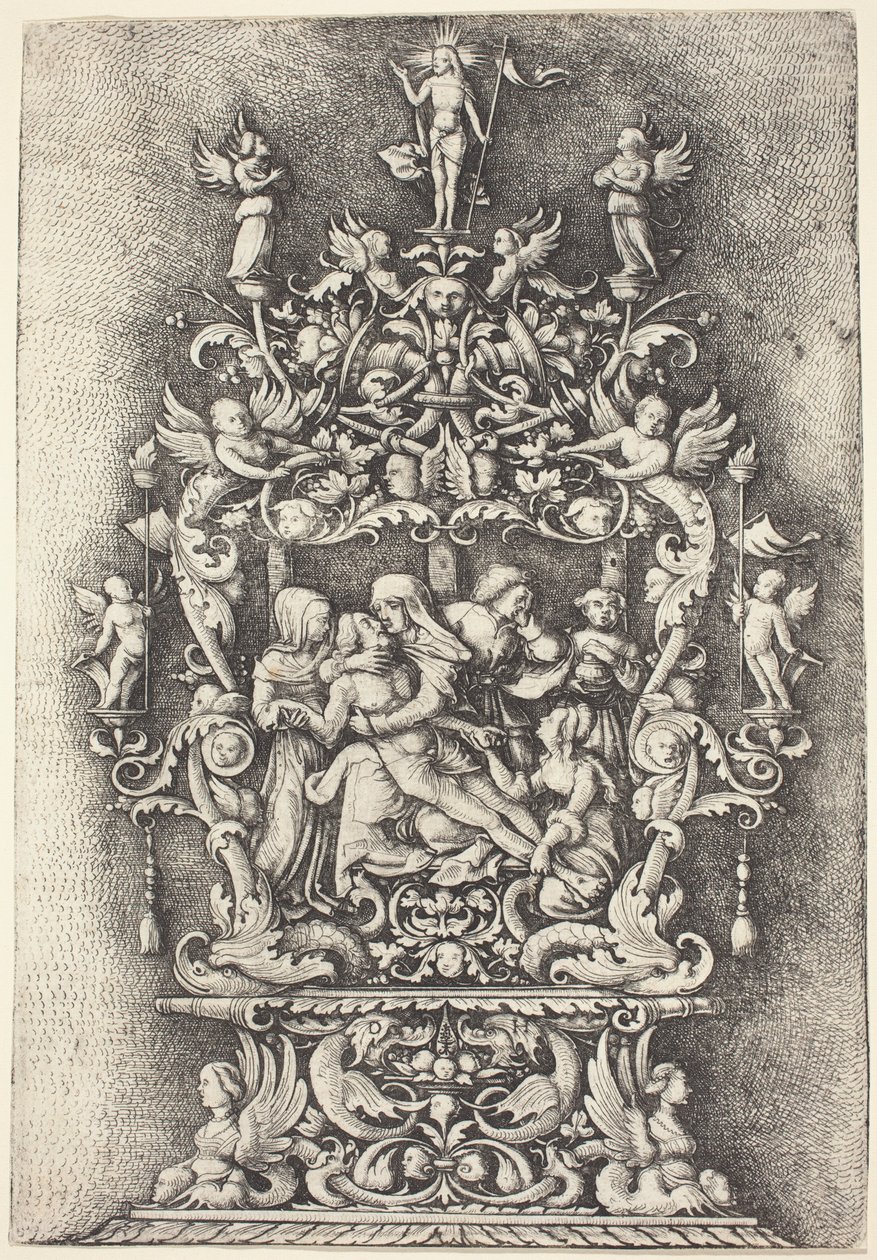 Ereklyetartó Pietával alkotó: Daniel Hopfer