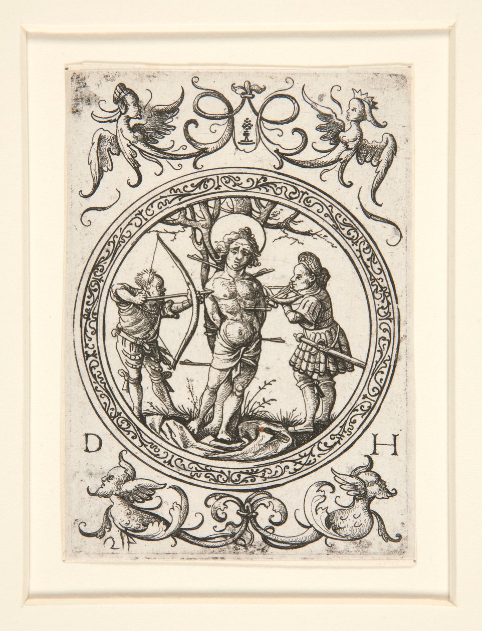 Szent Sebestyén alkotó: Daniel Hopfer