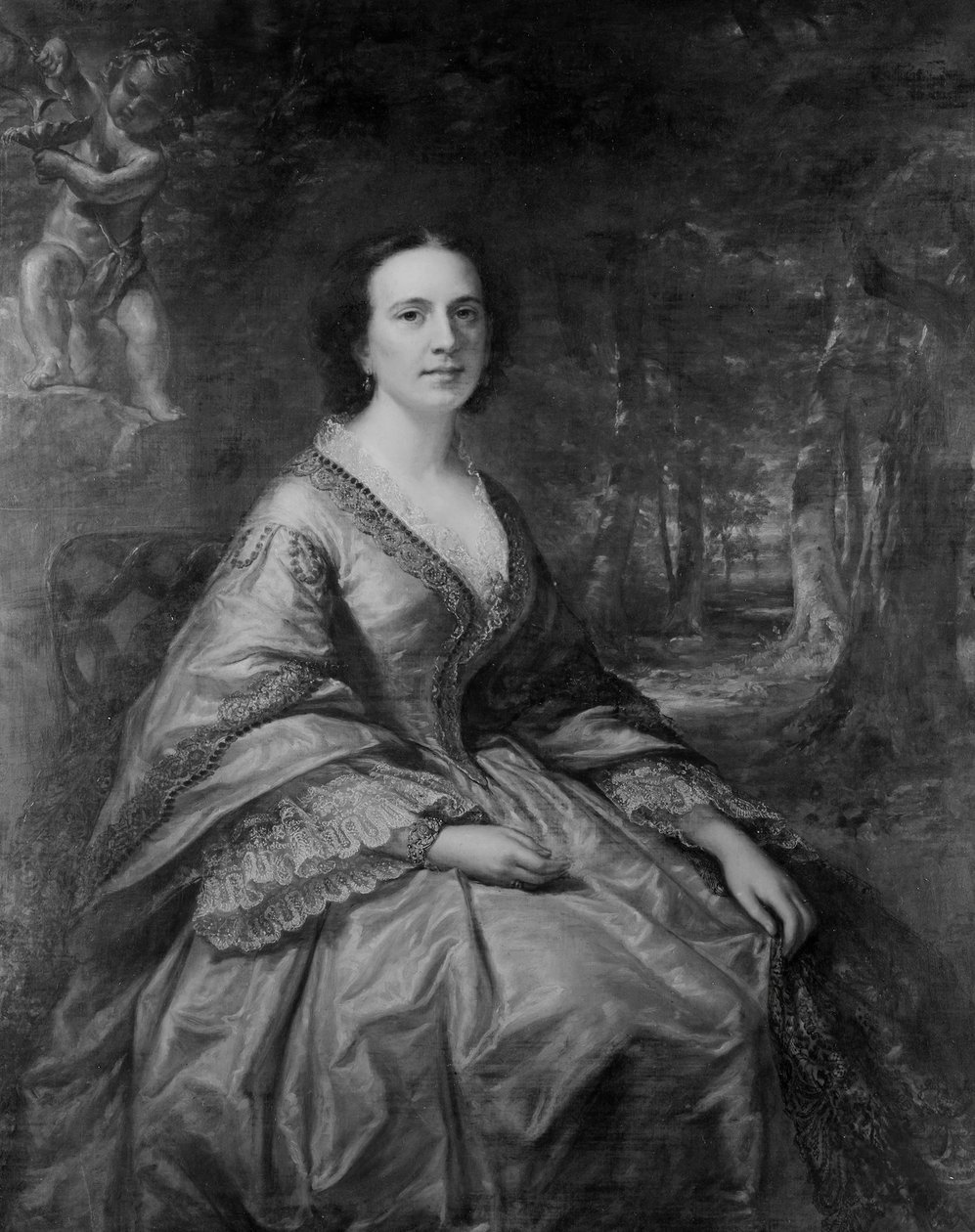 Mrs. Birdsall Cornell, 1860. alkotó: Daniel Huntington