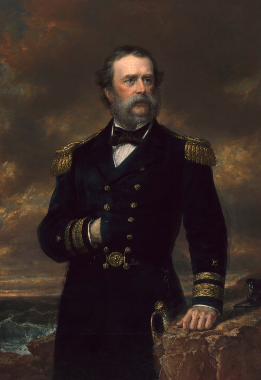 Samuel Francis Du Pont, 1867-1868. alkotó: Daniel Huntington