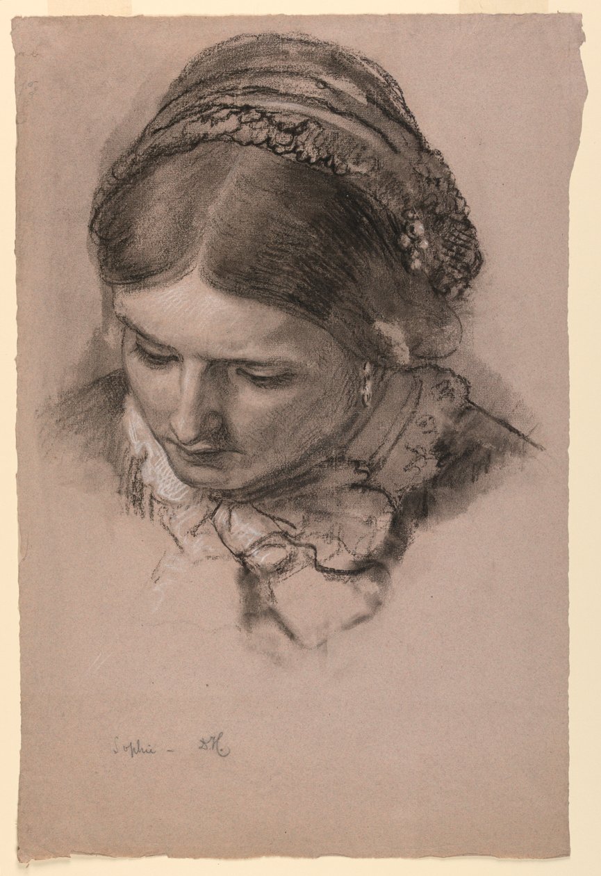 A művész felesége, Sophie alkotó: Daniel Huntington