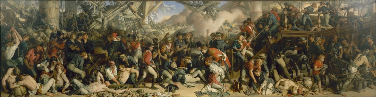 Nelson halála, 1859-1864 alkotó: Daniel Maclise