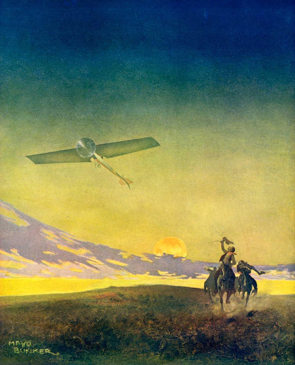 "Az idegen", 1913 alkotó: Daniel Mayo Bunker