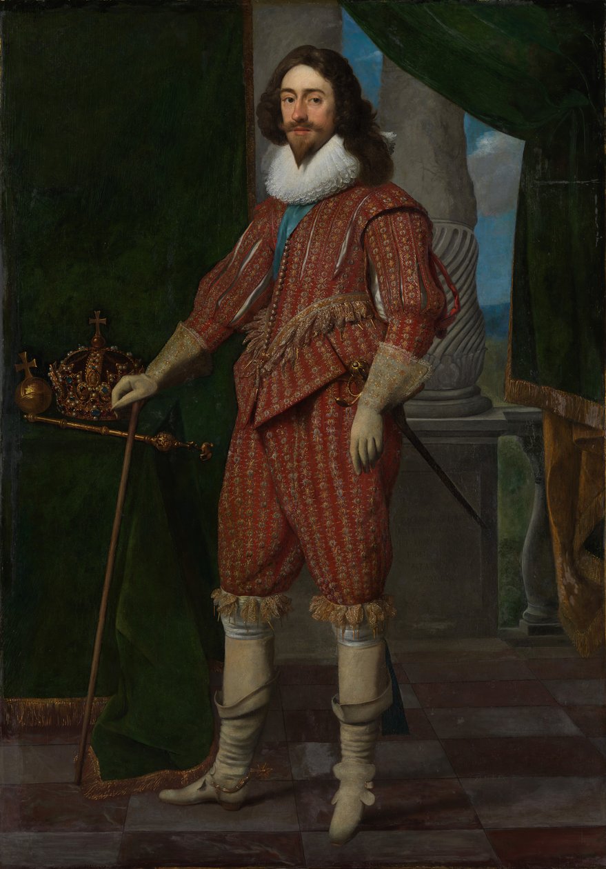 I. Károly 1600-1649, Anglia királya, 1629 alkotó: Daniel Mytens