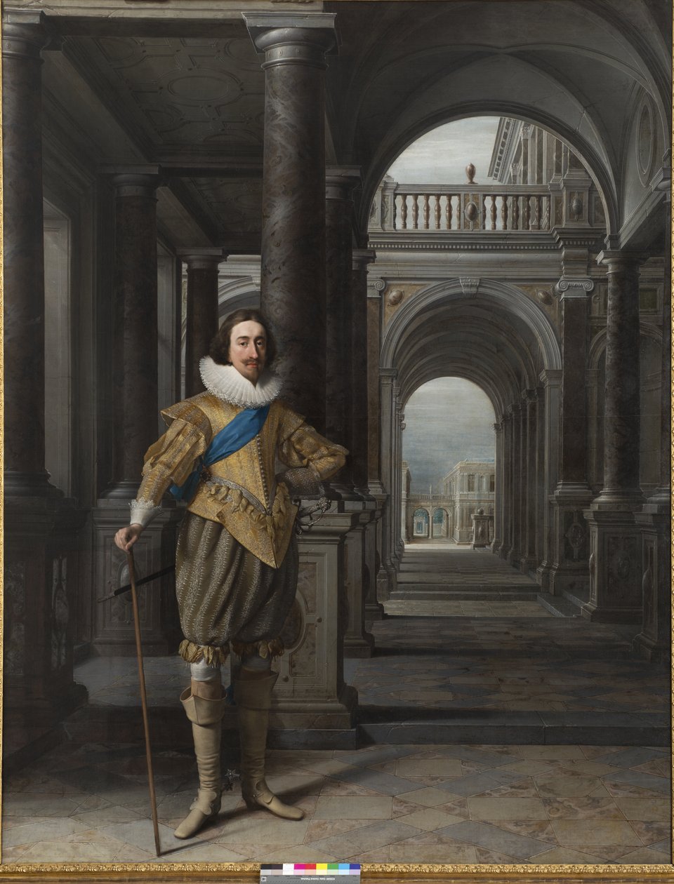 I. Károly angol király, 1626-27 körül alkotó: Daniel Mytens