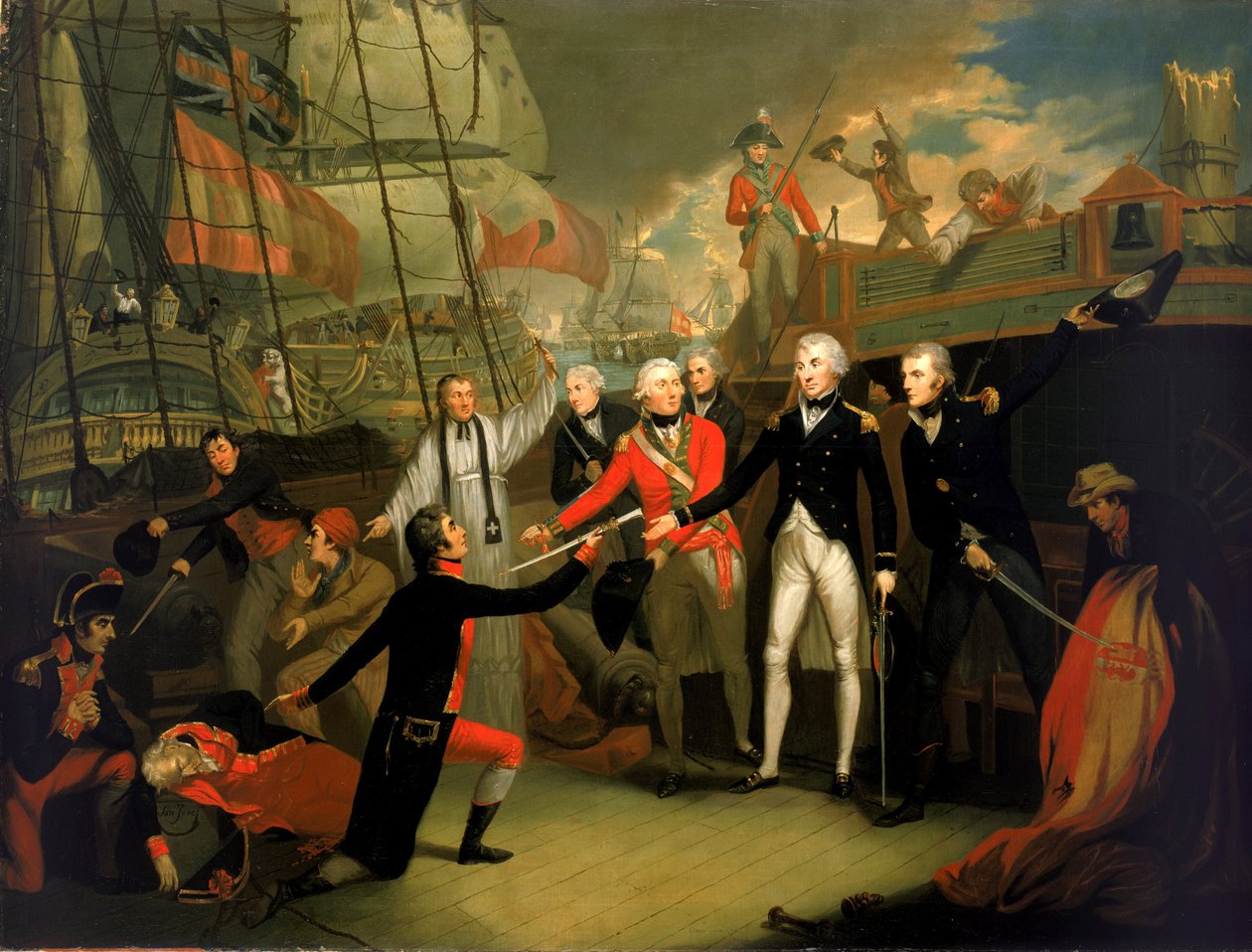 Horatio Nelson (1758-1805) alkotó: Daniel Orme
