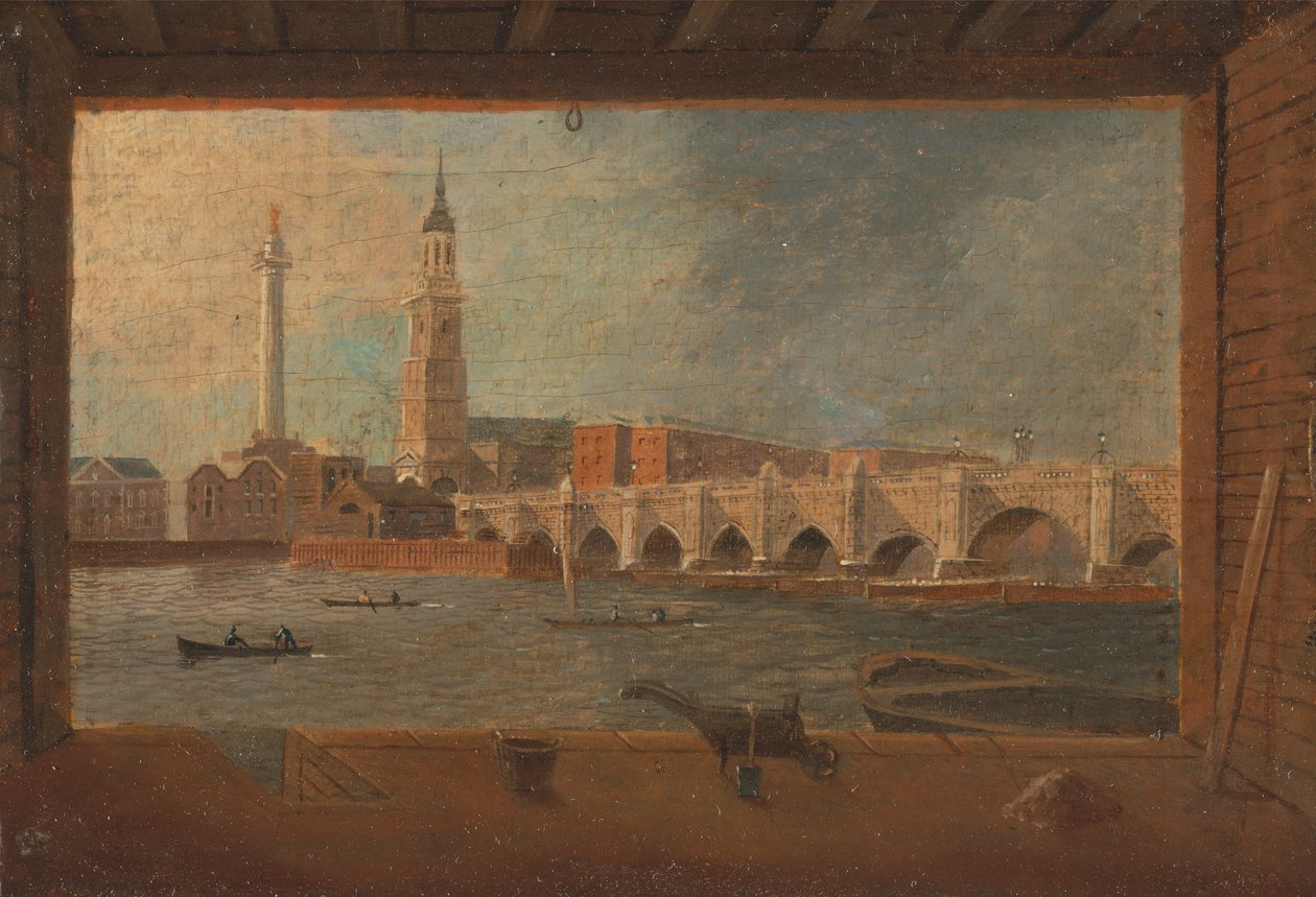 Kilátás a London Bridge-re alkotó: Daniel Turner