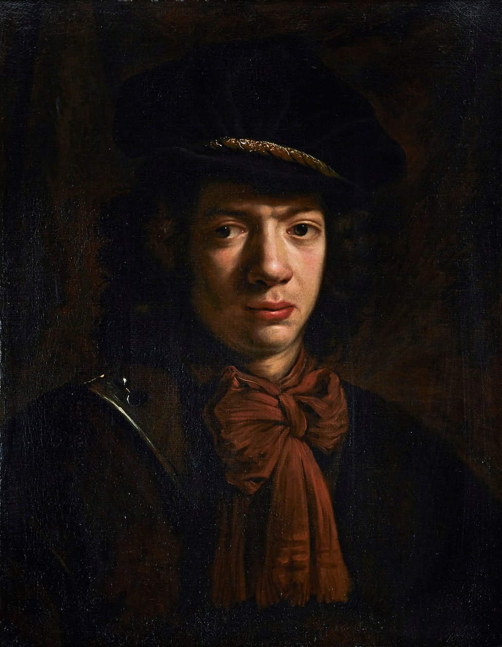Egy ismeretlen férfi portréja alkotó: Daniël de Koninck