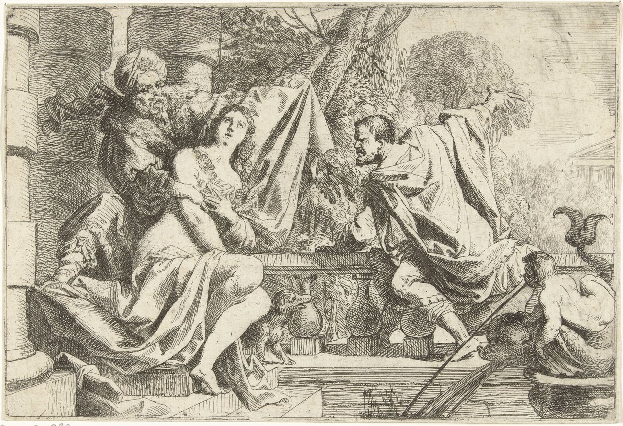 Susanna és a vének alkotó: Daniel van den Dyck