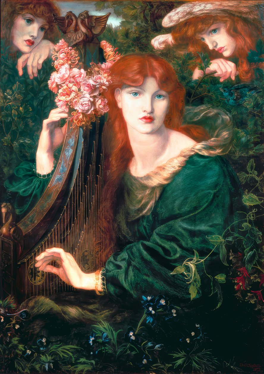 A Garland alkotó: Dante Gabriel Charles Rossetti