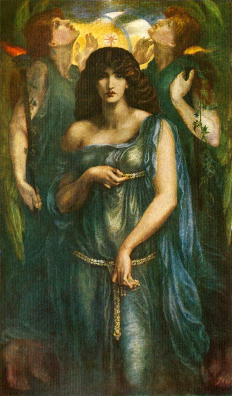 Astarte Syriaca, 1877, c1912 alkotó: Dante Gabriel Charles Rossetti
