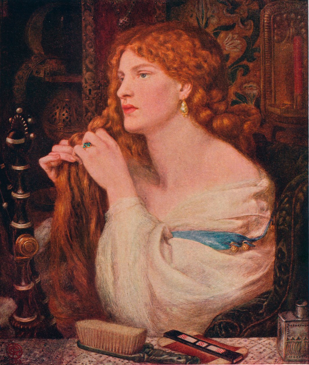 Fazios Aurelia úrnője, 1863-1873 alkotó: Dante Gabriel Charles Rossetti