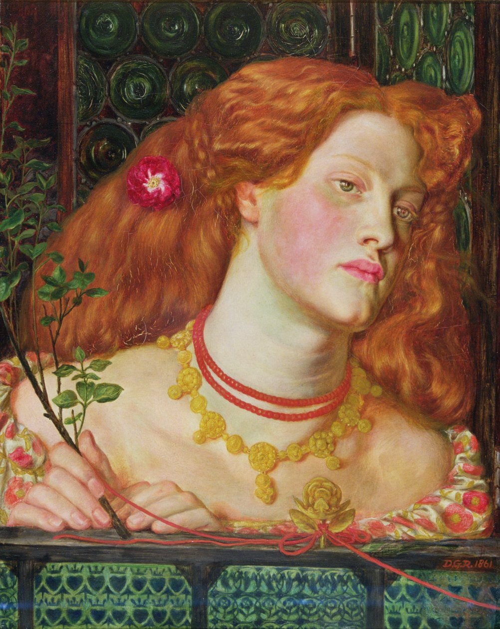 Fair Rosamund alkotó: Dante Gabriel Charles Rossetti