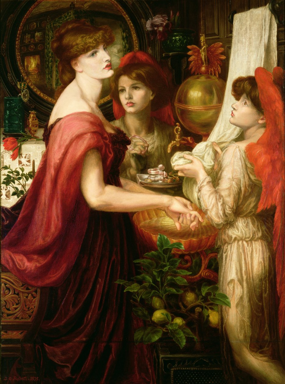 A gyönyörű kéz alkotó: Dante Gabriel Charles Rossetti