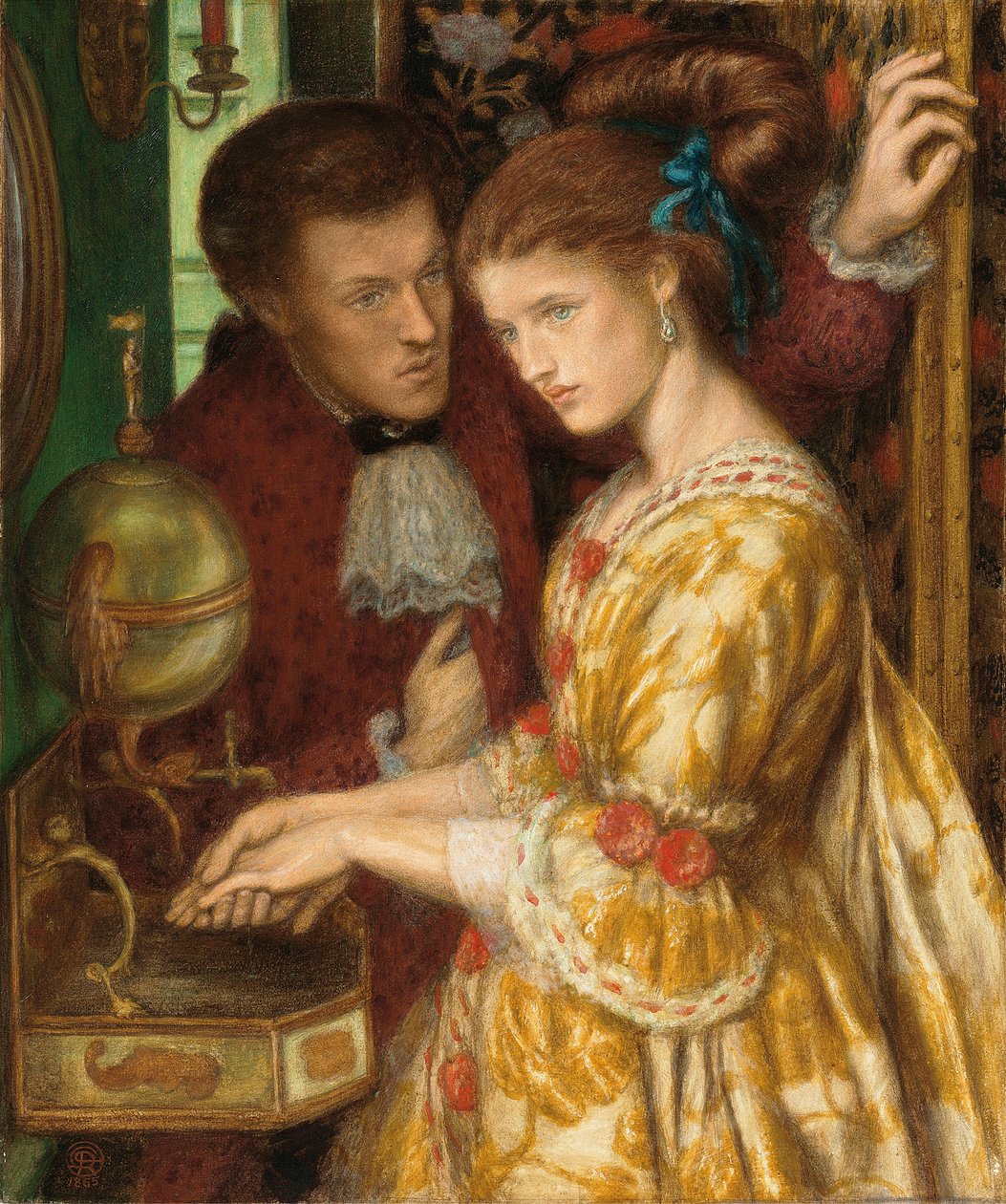 Kézmosás, 1865 alkotó: Dante Gabriel Charles Rossetti